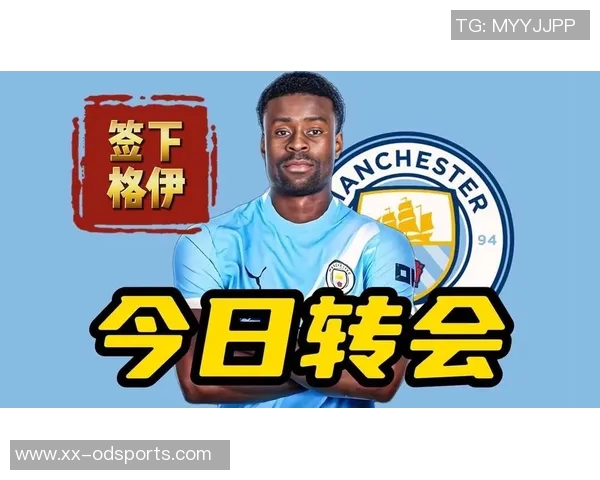曼城冬季转会或将优先引进后卫格伊加盟值得期待